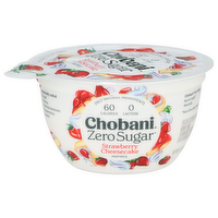 Chobani Strawberry Cheesecake With Zero Sugar - 5.3 Ounce