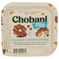 CHOBANI Coconut Caramel Cookie ® Flip® Low-Fat Greek Yogurt - 4.5 Ounce