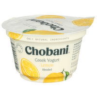 CHOBANI Lemon Reduced Fat Greek Yogurt Blended - 5.3 Ounce