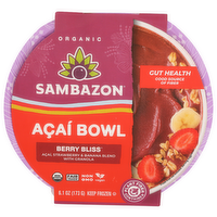 Sambazon Acai + Strawberry Banana Berry Bliss Frozen Blend Bowl - 6.1 Ounce