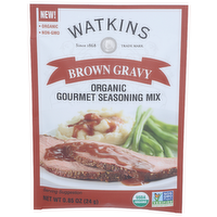 Watkins Organic Brown Gravy Mix, Gourmet Seasoning - 0.85 Ounce