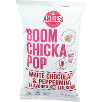 ANGIE's Boomchickapop Popcorn White Chocolate & Peppermint - 4.5 Ounce