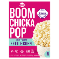 Angie's BOOMCHICKAPOP Lightly Sweet Kettle Corn Microwave Popcorn, , Bags - 19.74 Ounce