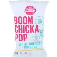 Angie's Boomchickapop Popcorn White Cheddar - 4.5 Ounce