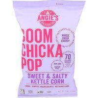 Angie's Boomchickapop Kettle Corn Sweet & Salty - 7 Ounce