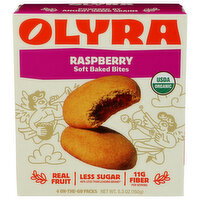 Olyra Raspberry Fruit Filled Breakfast Biscuits - 1.32 Ounce - 4 Count