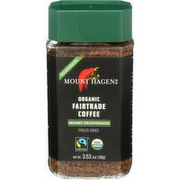 Mount Hagen Freeze Dried Instant Coffee Decaf Jar - 3.53 Ounce