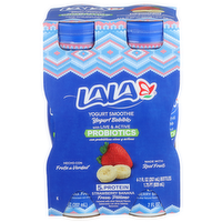 Lala Strawberry Banana Yogurt Smoothie - 1.75 Fluid Ounce - 4 Count