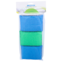 Broxan Scrub Sponges - 3 Count