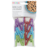 Kolorae Wire Clips - 12 Count