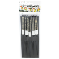 Viovia Bamboo Chop Sticks - 10 Count