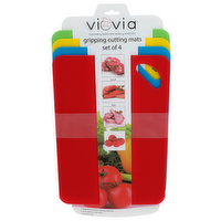 Viovia Vio-0067 Gripping Cutting Mats - 4 Count