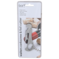 Bar Waiters Corkscrew & Foil Cutter - 1 Each