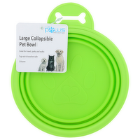 Blue Paws Large Collapsible Pet Bowl - 1 Each