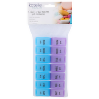 Katelle Health 14 Day 7 Ampm Pill Container - 1 Each