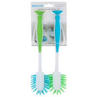 Broxan Suction Cup Sink Brush - 2 Count