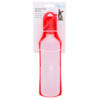 Blue Paws Dog Water Bottle With Clip - 1 Each