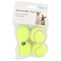 Blue Paws Mini Tennis Balls - 4 Count