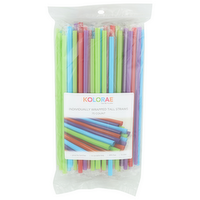 Kolorae Individually Wrapped Tall Straws - 75 Count