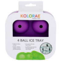Kolorae 4 Ball Ice Tray - 1 Each