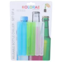 Kolorae Reusable Bottle Chiller - 6 Count