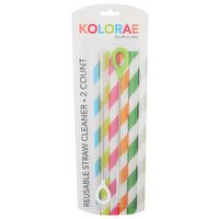 Kolorae Reusable Straw Cleaner - 2 Count