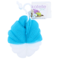 Katelle Spa Scalloped Two-Tone Sponge - 1 Each