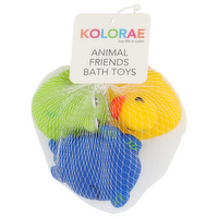 Kolorae Kol-0628 Animal Friends Bath Toys - 3 Count