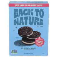 Back To Nature Classic Creme Sandwich Cookies - 9 Ounce