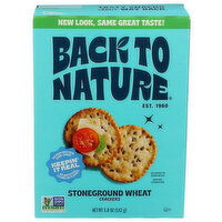 Back To Nature Original Stoneground Wheat Crackers - 5 Ounce