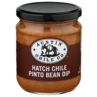 Austin Chile Co. Medium Hatch Pinto Bean Dip - 16 Ounce