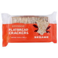 Kryssos Flatbread Crackers Sesame - 6.5 Ounce