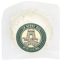 La Bonne Vie Garlic & Herbs Goat Cheese Crottin - 3.5 Ounce