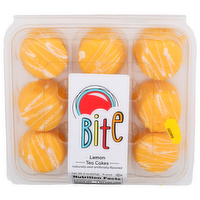 Bite Lemon Tea Cakes - 9 Ounce