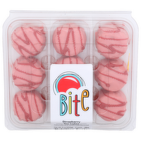 Bite Strawberry Tea Cakes - 9 Ounce