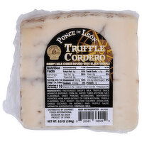 PONCE DE LEON CHEESE Truffle Cordero - 6.5 Ounce