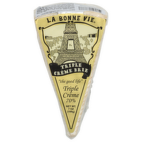 La Bonne Vie Triple Creme Brie - 7 Ounce