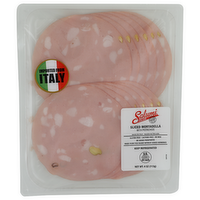 Salumi Italiani Mortadella With Pistachios, Sliced - 4 Ounce