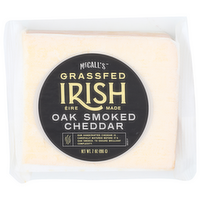 MCCALL'S GRASSFED IRISH Oak Smoked Cheddar - 7 Ounce