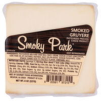 Smoky Park Cheese Smoked Gruyere - 8 Ounce