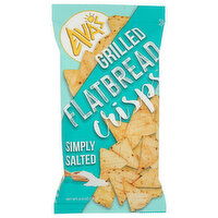 AVA's Grilled Flatbread Crisps Salted Simply - 6.5 Ounce