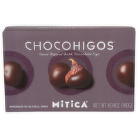 Chocohigos Hand-Dipped Dark Chocolate Figs - 4.94 Ounce
