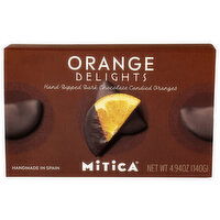 Mitica Orange Delights, Spanish Dark Chocolate Covered Candied Oranges - 4.94 Ounce - 1 Count