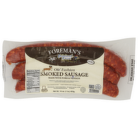 FOREMAN's Smoked Sausage Made With Pork And Venison - 16 Ounce