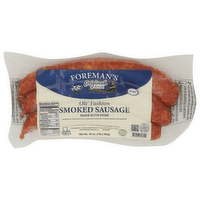 FOREMAN's Smoked Sausage Made With Pork - 16 Ounce