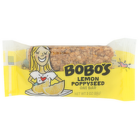 Bobo's Lemon Poppyseed Single Unit Tray Oat Bar - 3 Ounce
