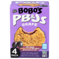 BOBO'S Grape Pb&js Jam, Pack Of 4 - 2.1 Ounce - 4 Count