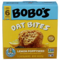 BOBO's Bites Lemon Poppyseed - 1.3 Ounce - 6 Count
