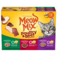Meow Mix Poultry & Beef Favorites Variety Pack - 2.75 Ounce