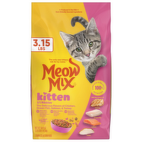 Meow Mix Kitten Li'l Nibbles Dry Cat Food - 3.15 Pound